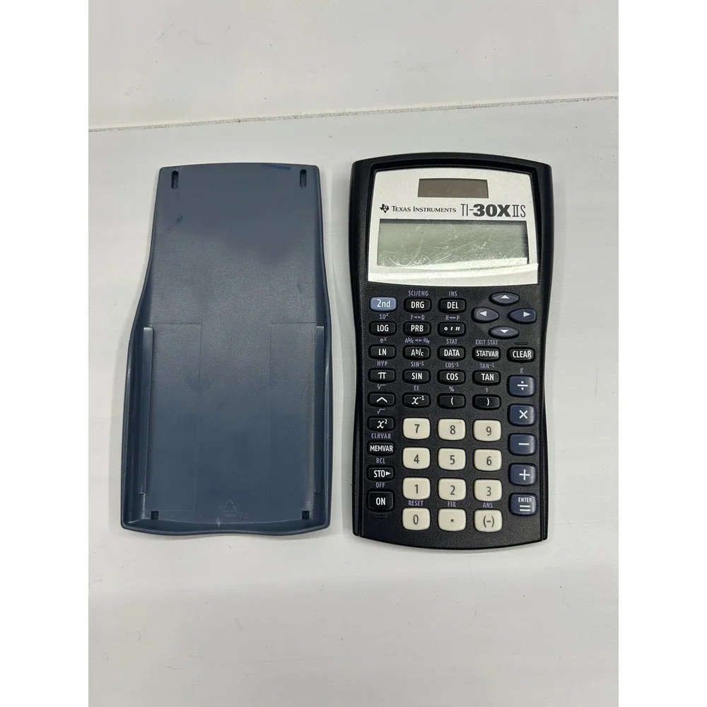 Texas Instruments Scientific Calculator Ti-30x IIS Solar‎ Black